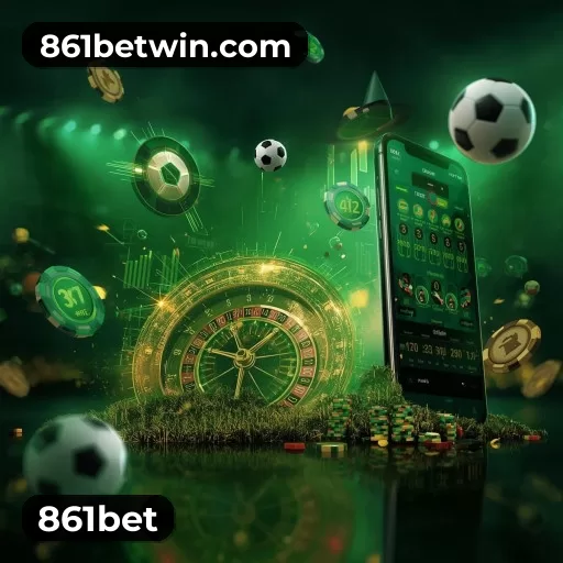 Detalhe visual da área de login da 861bet